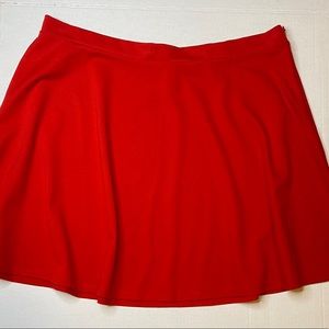 GAP Red Skater Circle Skirt or Swimsuit Coverup